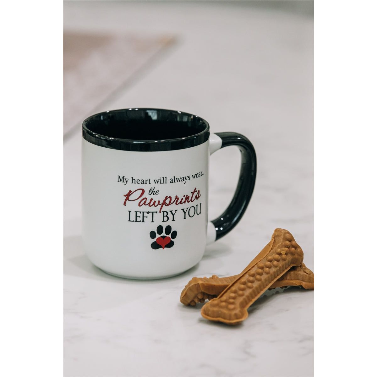 Pet Memorial Mug: Pawprints Left by You